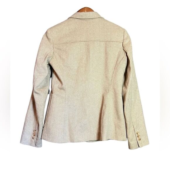 Express beige wool & cashmere blend blazer - Picture 15 of 15